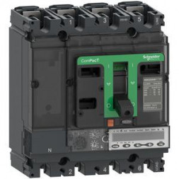 Schneider Electric C25V36M150 ComPacT NSX250HB1 с автоматическим выключателем в литом корпусе Micrologic 6.2 EM