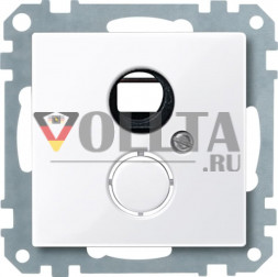 Schneider серия: Merten 469125 System M BNC/TNC-Buchse крышка, цвет:белый, тон:глянец