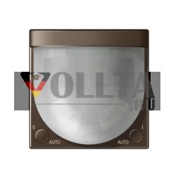 Автоматический выключатель Jung A17281MO Universal 2, 20 м, IP44, серия A, мокко