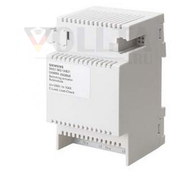 Siemens 5WG1562-1AB21 переключатель, Модуль расширения N562/21,3 группы, 10А, C-Last