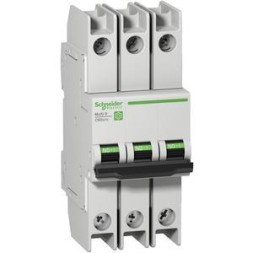 Schneider Electric M9F52304 M9 C60BPR 3P 4A C UL489 миниатюрный автоматический выключатель