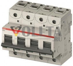 ABB Stotz-Kontakt S804U-Z70, высокопроизводительный автоматический выключатель, 70A, Z, 240VAC=Icu 50kA, 4P, UL 489, 2CCS864017R0705