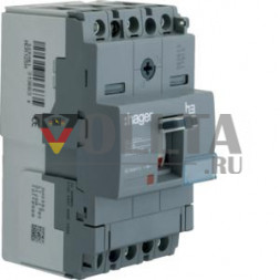 Разъединитель нагрузки Hager HCA125H 160 3-полюсный 125A