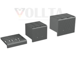 ABB Stotz-Kontakt HTC XT4 4p ВЫСОКИЕ КРЫШКИ КЛЕММ 2 шт., крышка клемм Htc XT4 4P высокая 2 шт. аксессуары для автоматического выключателя XT4, 1SDA066671R0001