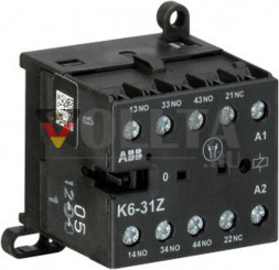 Миниатюрный вспомогательный контактор ABB Stotz-Kontakt K6-31Z-27, GJH1211001R2317