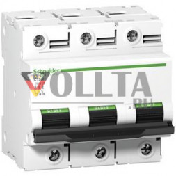 Schneider Electric A9N18424 C120H 3-полюсный автоматический выключатель B80A