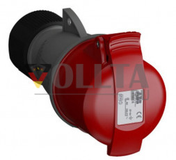 ABB Stotz-Kontakt 416EC6, муфта 5x16A IP44 3P+N+PE, 2CMA102023R1000