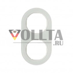 Berker 10122009 рамка двойная, стекло, цвет:полярная белизна