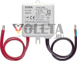 Gira 036600 Tronic Trafo 20-70W