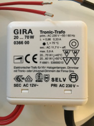 Gira 036600 Tronic Trafo 20-70W