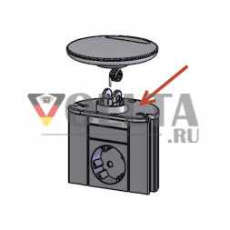 Сменная качающаяся база EVOline Port / Цвет черный
