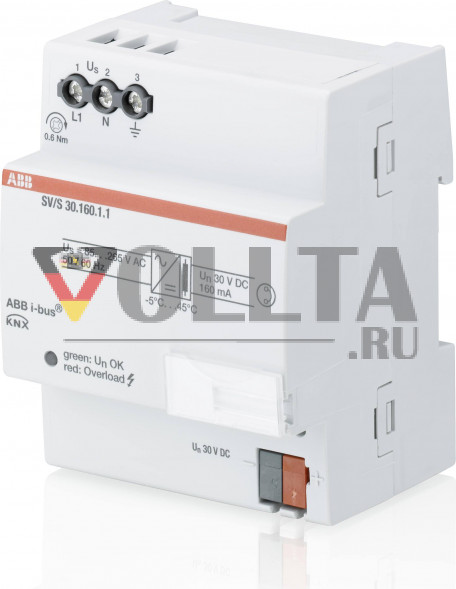 ABB Stotz-Kontakt SV/S 30.160.1.1, блок питания, 160 мА, REG, 2CDG110144R0011