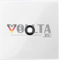 Merten 450819 System M кнопка вызова, крышка, цвет:полярная белизна, тон:глянец
