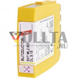 DEHN 920243 Kombiableiter-модуль  fur 1 Doppelader BLITZDUCTOR XT  с LifeCheck Kombiableiter 20 kA 1St.
