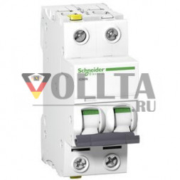 Schneider Electric A9F04250 IC60N 2-полюсный автоматический выключатель C50A