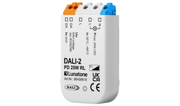Lunatone 86458618 DALI Фазовый диммер 3-25W Фазовый контроль