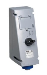ABB Stotz-Kontakt 332MPM2W, розетка настенная переключаемая, 32 A 2h, IP67, 3P+E, с LSS, 2CMA168012R1000
