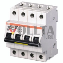 Автоматический выключатель ABB Stotz-Kontakt S204P-D50 D50A 15 кА 4-полюсный, 2CDS284001R0501