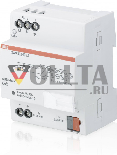 ABB STOTZ-KONTAKT SV/S 30.640.3.1, блок питания, 640 мА, REG, 2CDG110167R0011