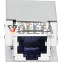 MERTEN 465583 экранированный соединительный модуль Cat 6 1xRJ45/s