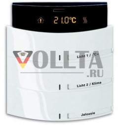 Busch-Jaeger 6320/38-24G Triton KNX, сенсор 3-шестерной RTR цвет: белый, тон:глянец