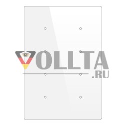 BESKNX PL128100 KNX сенсорная кнопка Cubik-V basic | 8-позиционная | белая