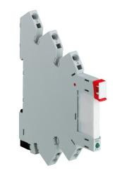 ABB Stotz-Kontakt CR-S005VDC1RG, вставное интерфейсное реле 1We, A1-A2=5 В пост. тока, выход=6 А/250 В перем. тока, позолоченные контакты, 1SVR405501R1020