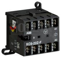 ABB Stotz-Kontakt KC6-22Z-F-01, миниатюрный вспомогательный контактор 24 В постоянного тока, GJH1213003R0221