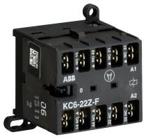 ABB Stotz-Kontakt KC6-22Z-F-01, миниатюрный вспомогательный контактор 24 В постоянного тока, GJH1213003R0221