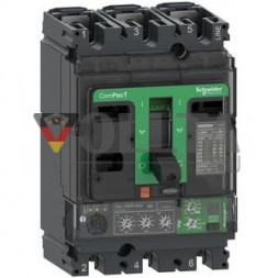 Schneider Electric C16B34V100 ComPacT NSX160B с автоматическим выключателем в литом корпусе Micrologic 4.2 36-10