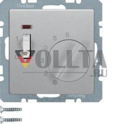 Berker 20306084 RTR OM Z-ST, WIP-SCH U LN Q1 ALU LACK