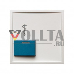 Berker 12239909 S1 Arztruf/кнопка вызова, крышка, цвет:полярная белизна, тон: матовый