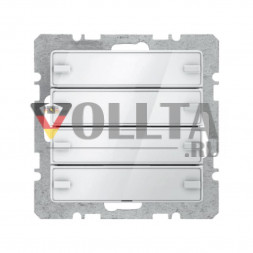 Berker 75144229 Q1 KNX сенсорный крышка, четверная цвет:полярная белизна