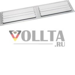 Hager M-BB11040 3-секционная оцинкованная напольная пластина 1100x400