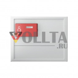 Berker 12167009 K1 кнопка вызова, крышка, цвет:полярная белизна, тон:глянец