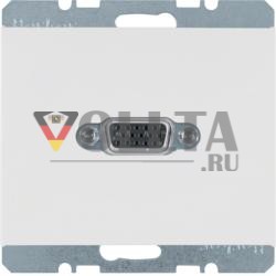 Berker 3315407009 Розетка VGA полярная белизна, глянцевая BerkerK.1