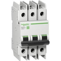 Schneider Electric M9F42363 M9 C60BP 3P 63A C UL489 миниатюрный автоматический выключатель
