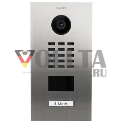 Doorbird D2101V IP Video Дверная станция нержавеющая сталь UP 1- Кнопка вызова