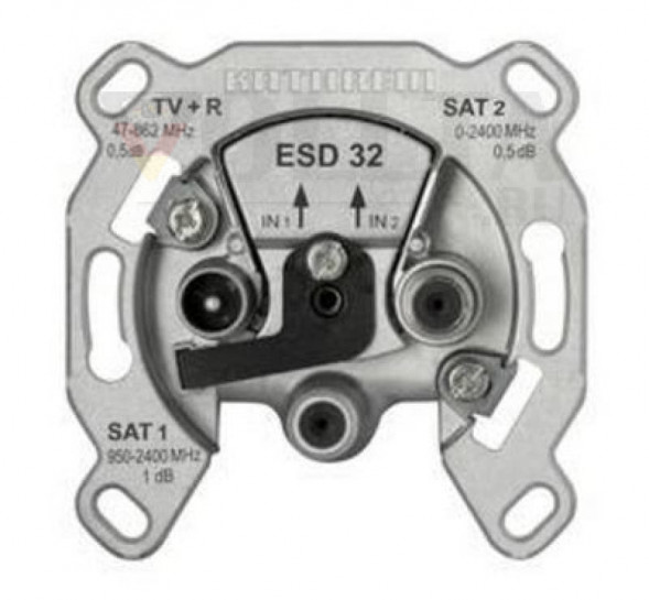 Kathrein ESD32 SAT ТВ розетка 3Loch