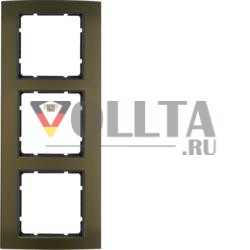 Berker 10133001 рама алюминий, коричневый/антрацит Berker B.3