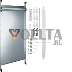 Hager UF421NW Полная панель Мультимедиа 1200 мм 2-панельная