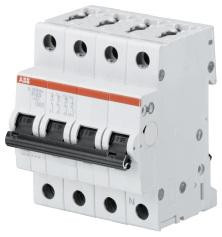 ABB Stotz-Kontakt S203-K25NA, Автоматический выключатель K-Char., 6 кА, 25 А, 3P+NA, 2CDS253103R0517