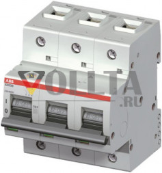 ABB Stotz-Kontakt S803B-D100, высокопроизводительный автоматический предохранитель 100A,D,230/400VAC=Icu16kA,3P, 2CCS813001R0821