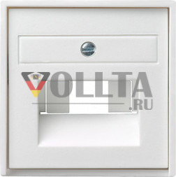 Gira 027027 System55 Телефон UAE/IAE/ISDN крышка, цвет:чисто белый, тон: матовый