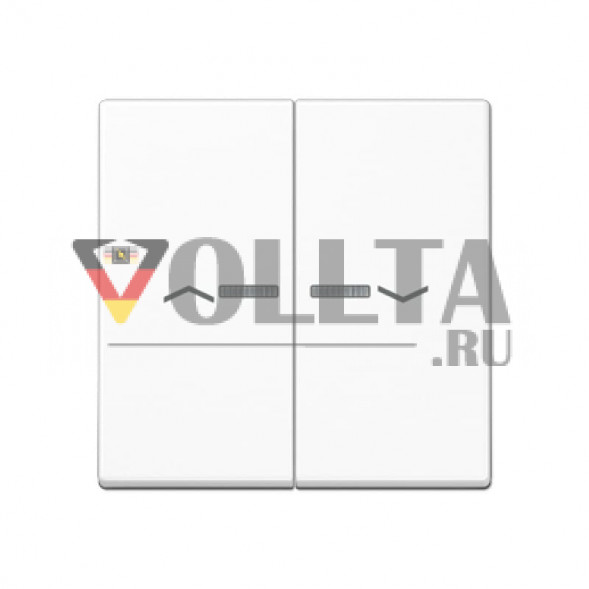 Jung A595KO5PWW A500 KNX кнопка, клавиша крышка, цвет: альпийский белый
