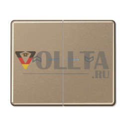 Jung SL595KO5PGB SL500 KNX кнопка, клавиша крышка, цвет:золотой