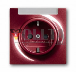Busch-Jaeger 20EUN-777 Impuls SCHUKO-розетка 16А, цвет: бордо/ежевичный