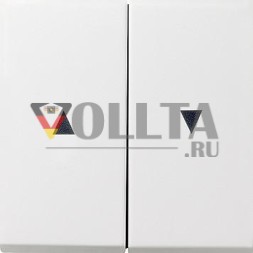 Gira 0294112 клавишный выключатель с символом стрелки, поверхностный выключатель, чисто белый