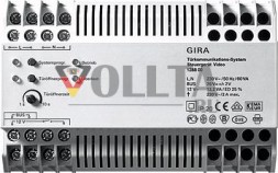 Gira 128800 блок управления видео REG домофон