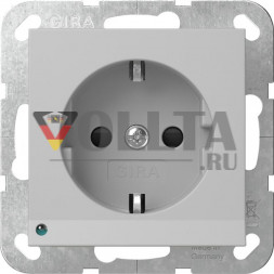 Gira 4170015 Светодиодная лампа+SH System 55 гр м SCHUKO розетка